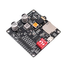 Hsthe Sea Voice playback module MP3, MP3 UART IO trigger amplifier DAC output SD/TF card playback serial port control playback compatible