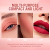 Bluemega Rubor Líquido, Maquillaje En Crema Suave Para Mejillas, De