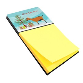 Caroline's Treasures Oberhasli Goat Christmas Sticky Note Holder, Multicolor (BB9255SN)