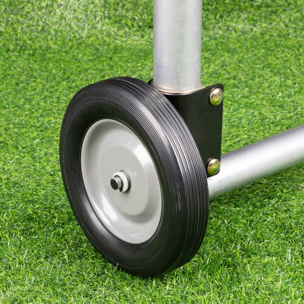 Gate Wheel 8" Rubber Gate Caster Heavy Duty Gate Helper