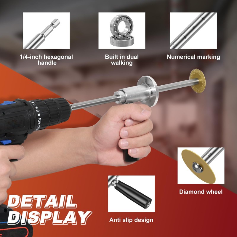 Inside PVC Pipe Cutter Stainless Steel PVC Inside Cutter Tools