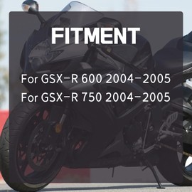 NACORE Motorcycle Air Filters Filter Cartridge Intake Cleaner For GSX-R 600/750, GSXR600/GSXR750 2004-2005 Street Bike Motorcycle Motorbike