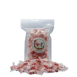 FirstChoiceCandy Starlight Mint Hard Candy Disc (5 Pound (Pack of 1), Red Peppermint)