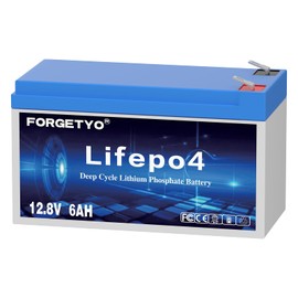 12V 5Ah LiFePO4 Battery, 12 Volt Lithium Battery with BMS, 3000+ Cycles, 64WH Deep Cycle Battery for Marine Battery Built-in BMS,Perfect for Car, RV, Golf Cart, Solar