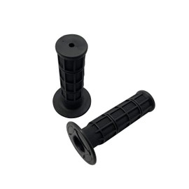 SHUmandala 7/8'' 22mm Black Handlebar Grips For ATV