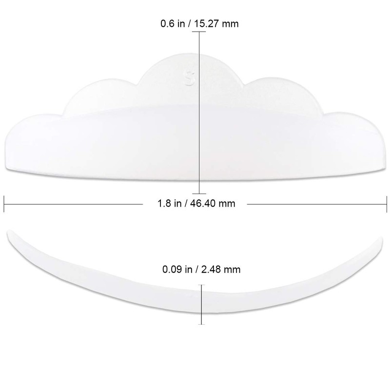 Dolly's Lash Silicon Pad (Size: SMALL) (10pcs in a Box)