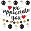 Lyreh We Appreciate You Banner Decoration Set, Staff Employee Recognition