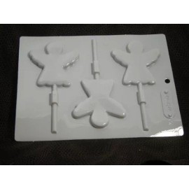 CK PRODUCTS HARD CANDY SNOW ANGEL OR GINGERBREAD GIRL SUCKER MOLD  HS-4246