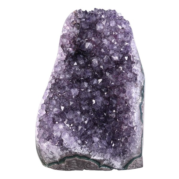 Nupuyai Amethyst Druze Large Crystal Rough Stone Decoration, Natural Amethyst