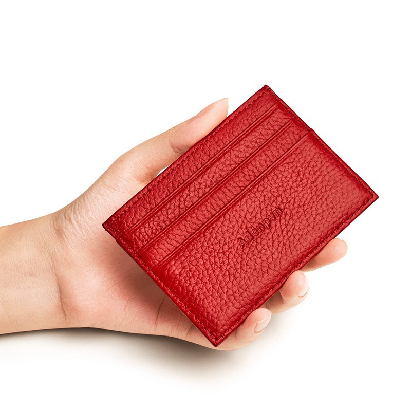 Adenpvn Genuine leather credit card wallet，minimalist wallet，thin wallet inserts