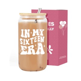 VivaJoy 16th Birthday Gifts for Girl, 16th Birthday Gift, Creative Gift Coke Cup, Unique 16th Birthday Gifts for Daughter Granddaughter Friend Sister Girlfriend