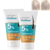 2PCS 5% Crema de Masaje para el Cuero Cabelludo, Crema