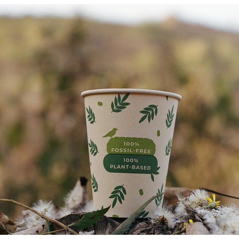 PG EcoAmour Organic Paper Cups 240 ml 8 oz Coffee