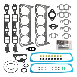 PHILTOP HS 7733 PT-15 Head Gasket Set, Compatible with C1500 K1500 K2500 C2500 G20 Blazer K1500 Suburban Caprice C3500 G30 C1500 Suburban Tahoe G2500 Yukon G3500, Cylinder Head Gasket Kits with Bolts