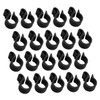 Totority 50Pcs Garden Hose Fastening Clips Durable Pe Pipe Hooks