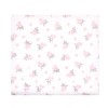 Hudson Baby Cotton Flannel Receiving Blankets, Gray Pink Floral, One