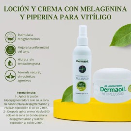 Loción Y Crema Con Melagenina Y Piperina Para Vitíligo.