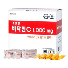Chong Kun Dang Vitamin C 1000mg 400 tablets, 400 day supply / 종근당 비타민C 1000mg 400정 400일분