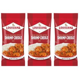 Louisiana New Orleans Style Shrimp Creole Base, 2.61oz (Pack of 3) - Classic New Orleans Flavor - Bring the Taste of Louisiana Home