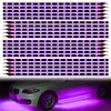 XT AUTO Purple 12v 15 Led 30cm Car Flexible Waterproof