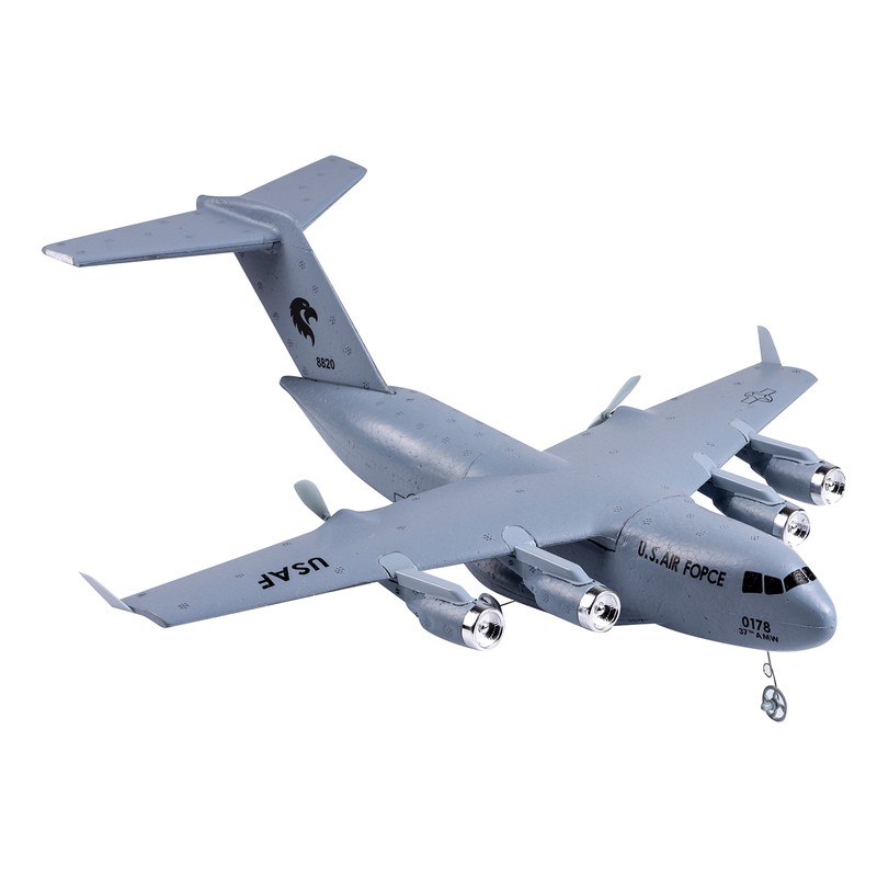 Remote Control Airplane, Transport 390mm Wingspan 2.4GHz 2CH 6-Axis Gyro