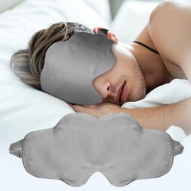 CLOUDS RAINFALL Weighted Sleep Mask for Women & Menwith Adjustable Strap - for Side Sleepers