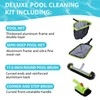 Sepetrel Deluxe Swimming Pool Cleaning Kit Including Professional Leaf Skimmer