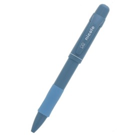 Sunstar Stationery S4479920 Mechanical Pencil, Mechanical Pencil, Nicolo, 0.01 inch (0.3 mm) & 0.02 inch (0.5 mm), Blue Gray