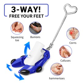 ZZgoog Boot Stretcher,Boot Stretchers for Cowboy Boots Shoe Trees,Women Men,Shoe Stretcher Adjustable High Lnstep&Thick Wide Feet Large Size7-13