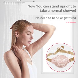 DERAYMI Ostomy Shower Cover, Ostomy Supplies, Waterproof Shower Stoma Cover Used to Protect Ostomy Bag Reusable, Colostomy Supplies Lightweight and Waterproof for Men and Women