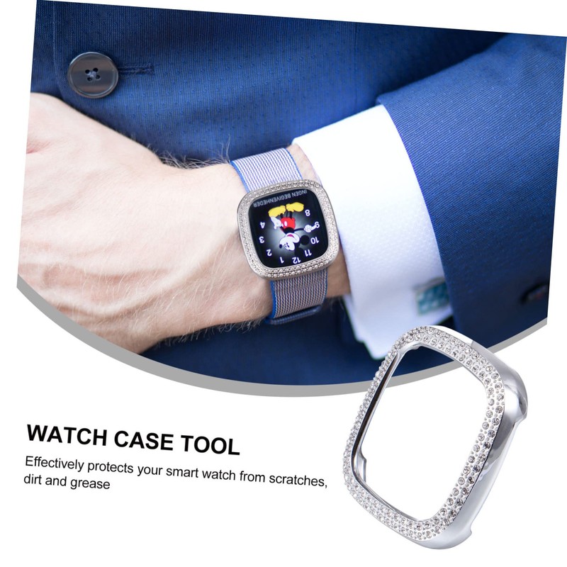 Tofficu Watch Frame Protection Case for Dual Row Lightweight Fashionable