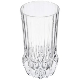 Yamashita Kogei 13532000 Adergo Highball Glass, 3.1 x 3.1 x 5.9 inches (7.8 x 7.8 x 15 cm)