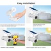 JIAXIZ Solar Security Outdoor Motion Sensor, Dummy Camera IP66 Waterproof,