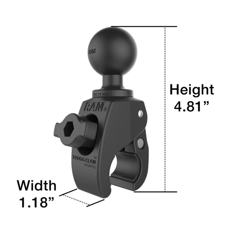 RAM MOUNTS Tough Claw (S) 1.5" Ball RAP-400U