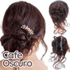 1 Pieza - Extensiones Moño Pinza Cabello Postizo Chongo Clip
