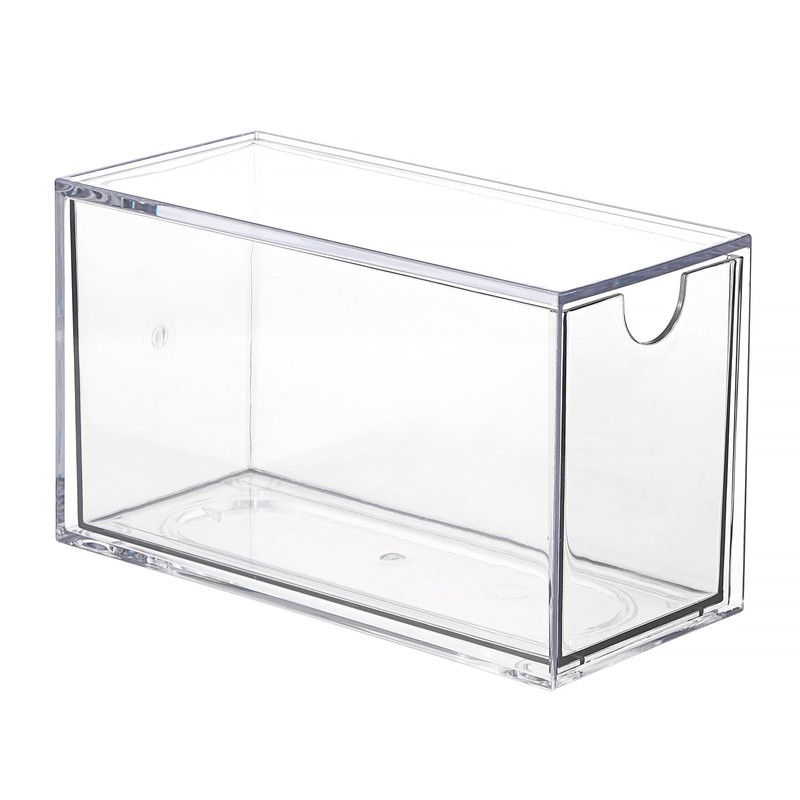 IGNPION 2 Layer Tea Organizer Drawer Box , Acrylic Kitchen