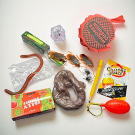 Pranks for Kids,Practical Jokes and Pranks for Kids - Portable Gathering Prank Kit Joke Toys Practical Gag Box for Home, Gatherings, Festival, April Fools