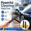 Metal Garden Hose Nozzle with Adjustable Jet-to-Mist Spray for Car