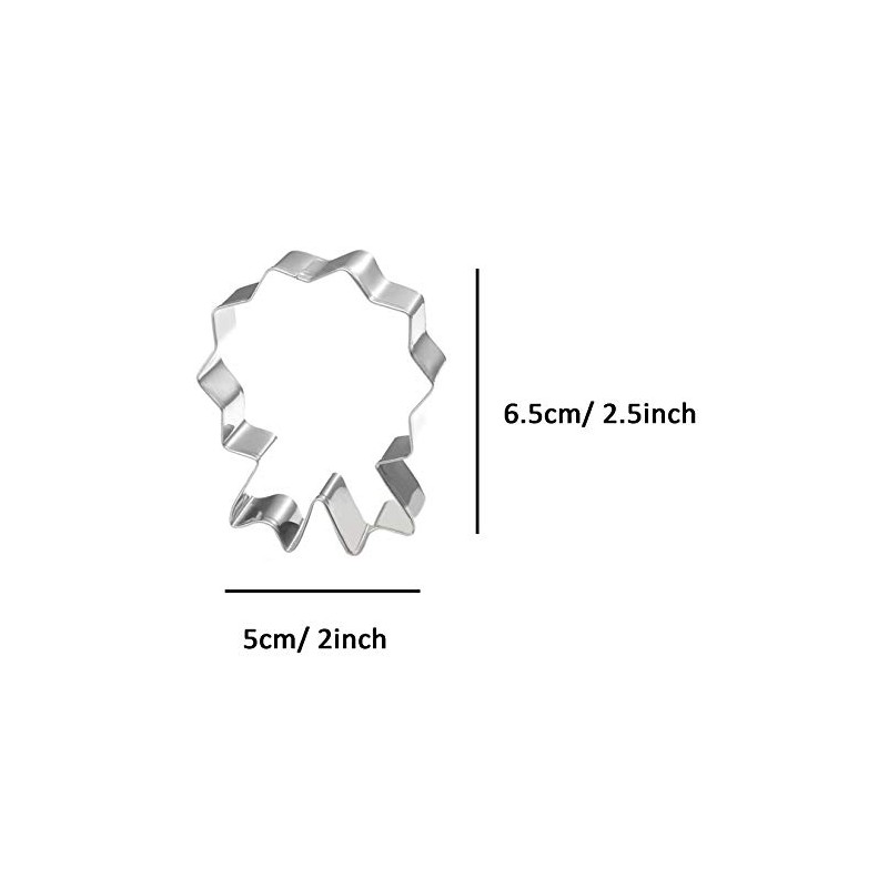 WDYJMALL Award Medals Cookie Cutter