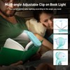 VAVOFO USB Rechargeable Book Light, Blue Light Blocking, Amber Light
