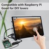 GeeekPi 10.1 Inch Capacitive Touchscreen Display, 1024x600 IPS LCD with
