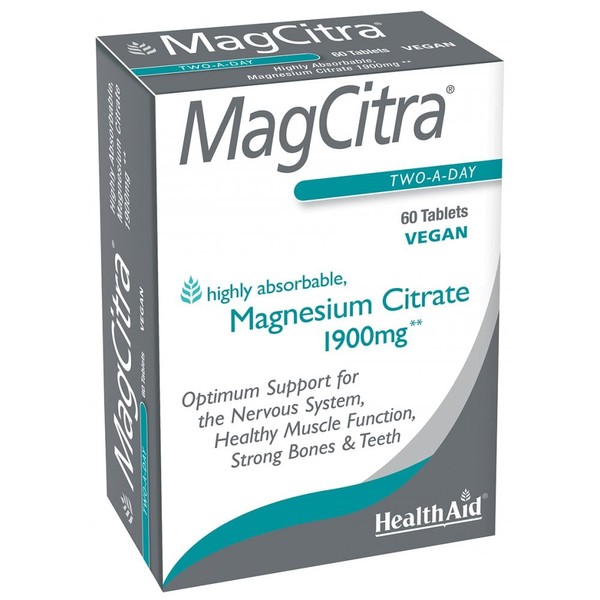 HealthAid Magcitra Blister Pack(Elemental Magnesium)