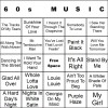 banginmeats 100 60s Music Bingo Cards Printed And Laminated With