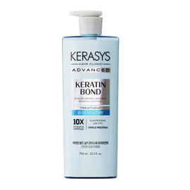 Kerasys Advanced Keratin Bond Silky Moisture 20.2 fl oz / 600 ml (1-Pack, Treatment), Blue