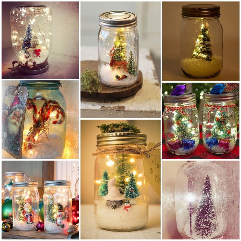 Urvoix Urvoix Solar Mason Jar Lights - 8 Pack 30
