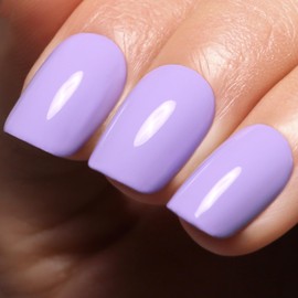 Ozzeal Gel Polish,0.5 Fl Oz Lilac Purple Gel Nail Polish Pastel Macaron Spring Summer Soak off LED UV Gel Nail Polish Art Starter Manicure Salon DIY Nail Gel Polish