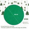 36inch Christmas Tree Stand Mat Waterproof Floor Protector Christmas Tree