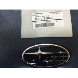 Subaru 2003-2005 Impreza & WRX & STi Front Grille Emblem Genuine 93011FE040 Genuine OEM