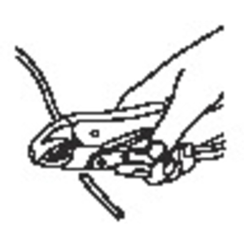 エビ バイスプライヤ カーブタイプ(カッター付) 178mm VW175N