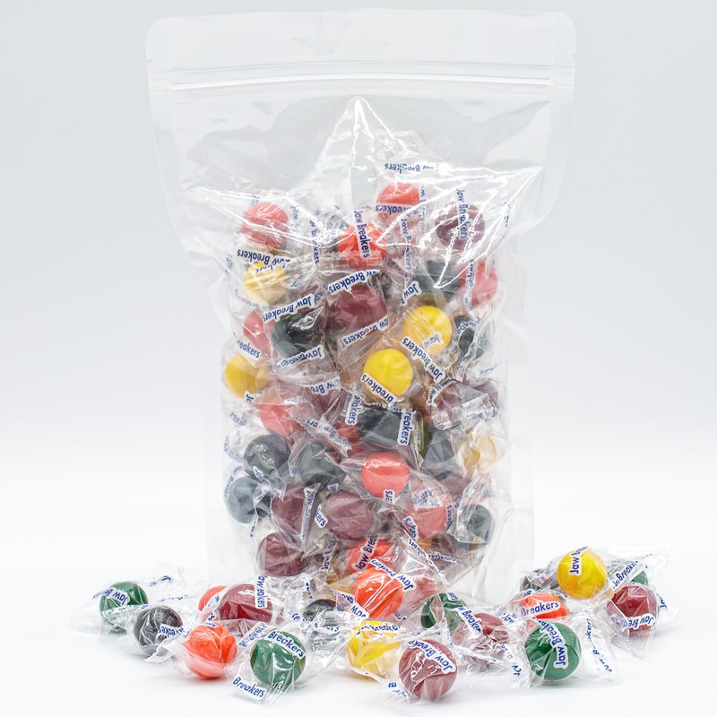 JAW BREAKERS Hard Candy 2 lb – 5 Assorted Fruit